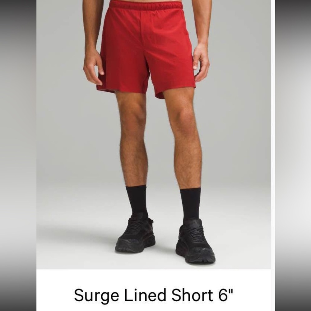 Lululemon men’s Surge lined shorts